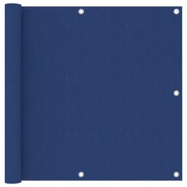 Balkonskærm blå 90x300 cm oxford stof , hemmetshjarta.dk