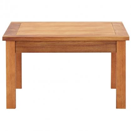 Spisebord til have 60x60x36 cm massivt akacietr , hemmetshjarta.dk