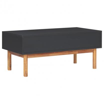 Sofabord 90x50x40 cm massivt akacietr og MDF , hemmetshjarta.dk