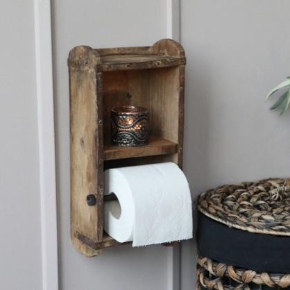 Chic Antique Murstensform Toiletpapirholder H30 / L15 / W10 cm naturlig , hemmetshjarta.dk