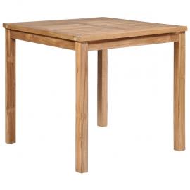 Spisebord til have 80x80x77 cm massiv teaktræ , hemmetshjarta.dk