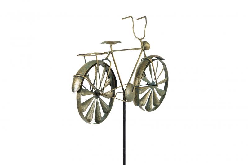A Lot Dekoration - Havestick Vindspinner Cykel Metal , hemmetshjarta.dk