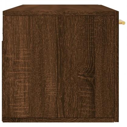 Vgskab brun eg 100x36,5x35 cm konstrueret tr , hemmetshjarta.dk