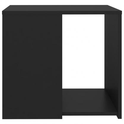 Sidebord 50x50x45 cm sort konstrueret tr , hemmetshjarta.dk