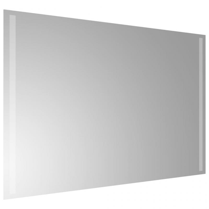 Badevrelsesspejl LED rektangulrt 60x90 cm , hemmetshjarta.dk