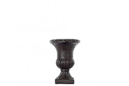 A Lot Dekoration - Skjuler Krukke Urtepotte Pokal antik brun - 18cm , hemmetshjarta.dk
