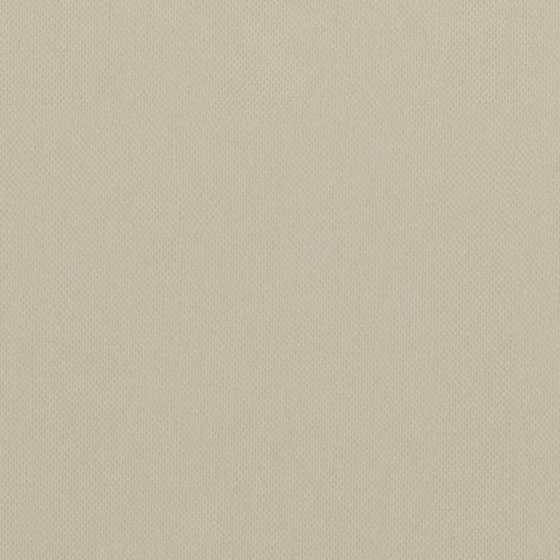 Balkonskrm beige 120x500 cm oxford stof , hemmetshjarta.dk