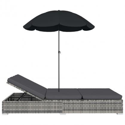 Solseng med parasol kunstrattangr , hemmetshjarta.dk