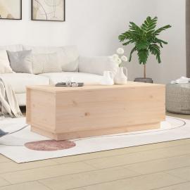 Sofabord 100x50x35 cm løftbart massivt fyrretræ , hemmetshjarta.dk