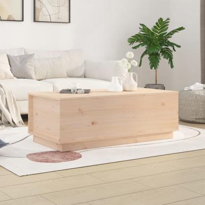 Sofabord 100x50x35 cm lftbart massivt fyrretr , hemmetshjarta.dk