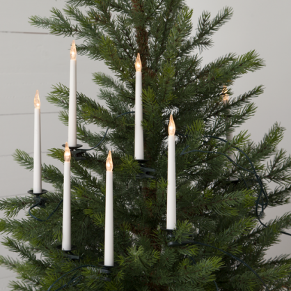 Juletrsbelysning Hvid SlimLine 25 18cm , hemmetshjarta.dk