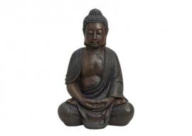 Dekoration Buddha XL Magnesia (B/H/D) 44x67x35 cm , hemmetshjarta.dk