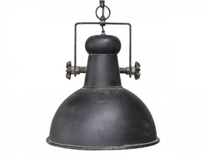 Chic Antique Lampe industri H40 / 32 cm antik sort , hemmetshjarta.dk