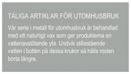 A Lot Dekoration - Skjuler Krukke Urtepotte Blomsterkasse til vg 66x43 cm , hemmetshjarta.dk