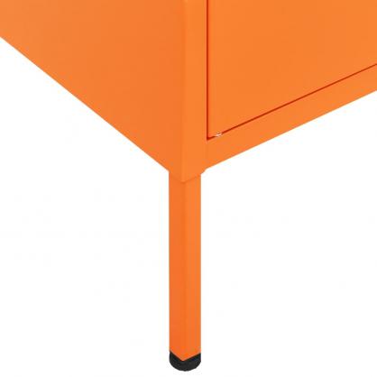 Opbevaringsskab orange stl 80x35x101,5 cm , hemmetshjarta.dk