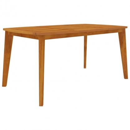 Spisebord til have 160x90x75 cm massivt akacietr , hemmetshjarta.dk