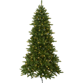 Juletræ med LED Minnesota EL Udendørs Varm Hvid 280 Lys 130x210cm , hemmetshjarta.dk
