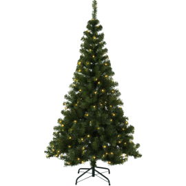 Juletræ med LED Ottawa EL Udendørs Varm Hvid 180 Lys 100x180cm , hemmetshjarta.dk