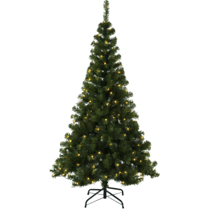 Juletr med LED Ottawa EL Udendrs Varm Hvid 180 Lys 100x180cm , hemmetshjarta.dk