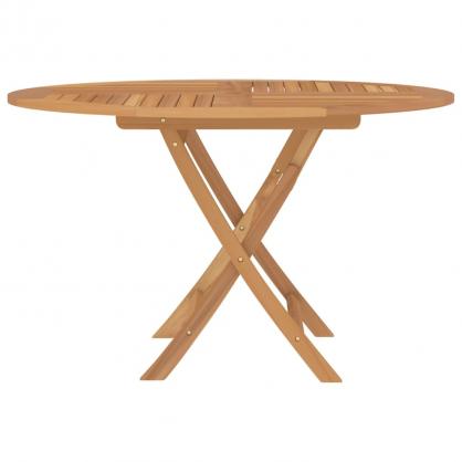 Sammenklappeligt spisebord til have  120x75 cm massiv teaktr , hemmetshjarta.dk