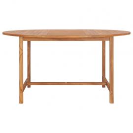 Spisebord til have 150x76 cm massiv teaktræ , hemmetshjarta.dk