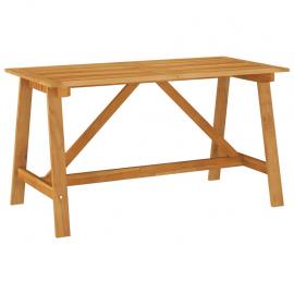 Spisebord til have 140x70x73,5 cm massiv akacie , hemmetshjarta.dk