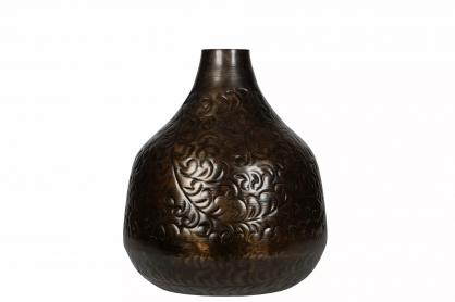 A Lot Dekoration - Vase Clover Antik Brun 28x35cm , hemmetshjarta.dk