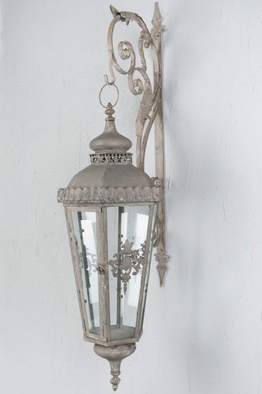 A Lot Dekoration - Lanterne Lyselygte Hnge med stativ 76 cm - antikgr , hemmetshjarta.dk