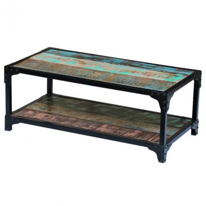 Sofabord 90x45x35 cm genbrugt massivt tr , hemmetshjarta.dk