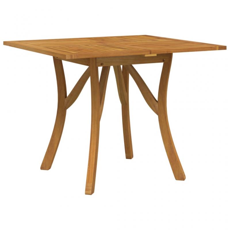 Spisebord til have 85x85x75 cm massivt akacietr , hemmetshjarta.dk