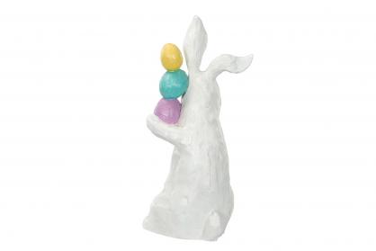A Lot Dekoration - Dekoration Hare Egg Balance Poly 15x14x30cm , hemmetshjarta.dk