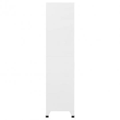Opbevaringsskab hvid stl 90x45x180 cm , hemmetshjarta.dk