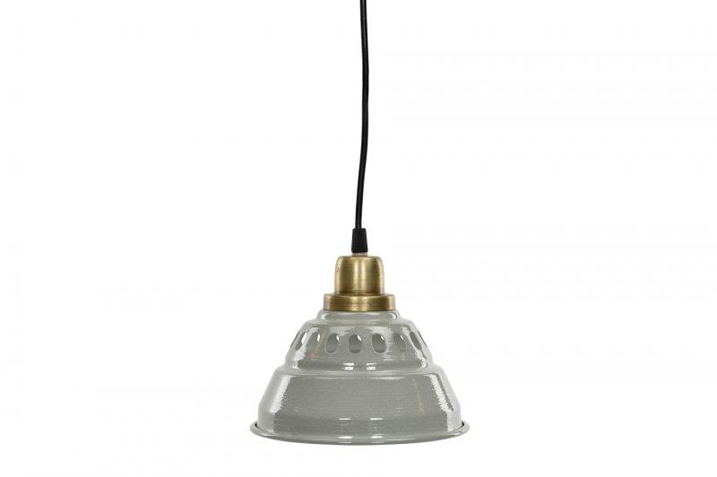 A Lot Dekoration - Loftslampe Liam Emalje Stone 18x16 cm , hemmetshjarta.dk