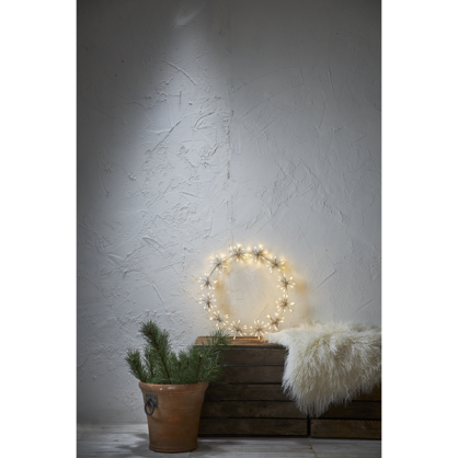 Silhouette Flower Ring LED Outdoor 50x50 , hemmetshjarta.dk
