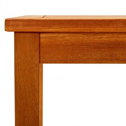 Spisebord til have 110x60x45 cm massivt akacietr , hemmetshjarta.dk