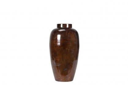A Lot Dekoration - Vase Viv Brun Onyx 20x10x41cm , hemmetshjarta.dk