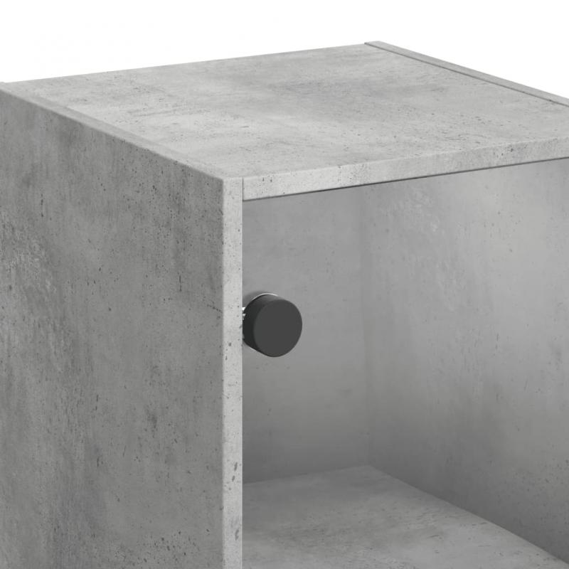 Vgskab betongr 35x37x68,5 cm med glaslger , hemmetshjarta.dk