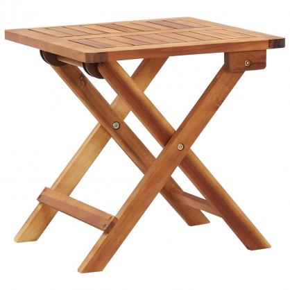 Sammenklappeligt spisebord til have 40x40x40 cm massivt akacietr , hemmetshjarta.dk