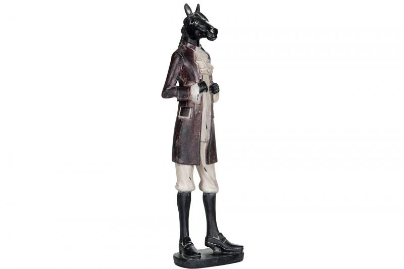 A Lot Dekoration - Dekoration Statue Hest jakke 8,5x42cm , hemmetshjarta.dk
