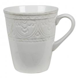 Krus Kop 4-pack 450 Ml hvid keramik , hemmetshjarta.dk