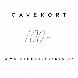 Gavekort - 100: DKK , hemmetshjarta.dk