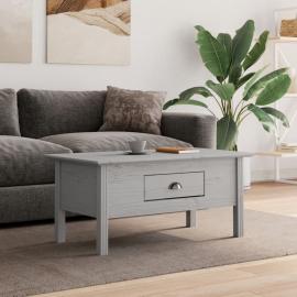 Sofabord 100x55x45 cm grå massiv fyrretræ , hemmetshjarta.dk