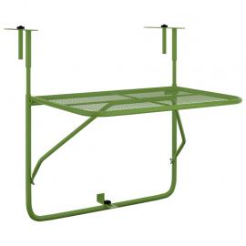 Altanbord grønt 60x40 cm stål , hemmetshjarta.dk
