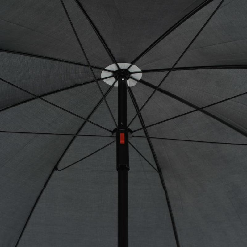 Havesofa 2-personers med hynder & parasol 130x58x77 cm syntetisk rattangr , hemmetshjarta.dk