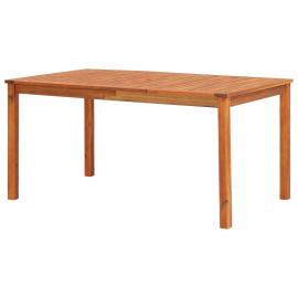 Spisebord til have 150x90x74 cm massivt akacietræ , hemmetshjarta.dk