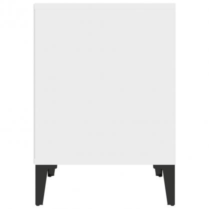 Sengebord 40x35x50 cm hvid , hemmetshjarta.dk