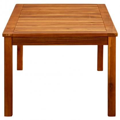 Spisebord til have 110x60x45 cm massivt akacietr , hemmetshjarta.dk