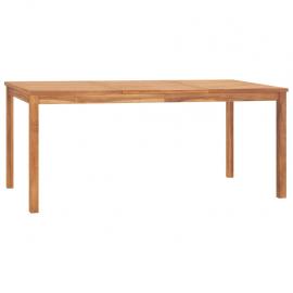 Spisebord til have 180x90x77 cm massiv teaktræ , hemmetshjarta.dk