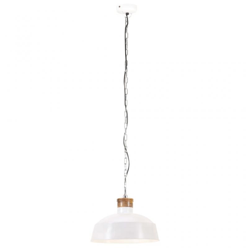 Loftslampe Pendel industriel hvid 58 cm E27 , hemmetshjarta.dk
