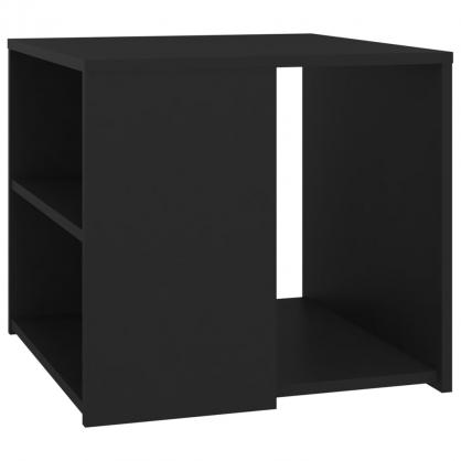 Sidebord 50x50x45 cm sort konstrueret tr , hemmetshjarta.dk